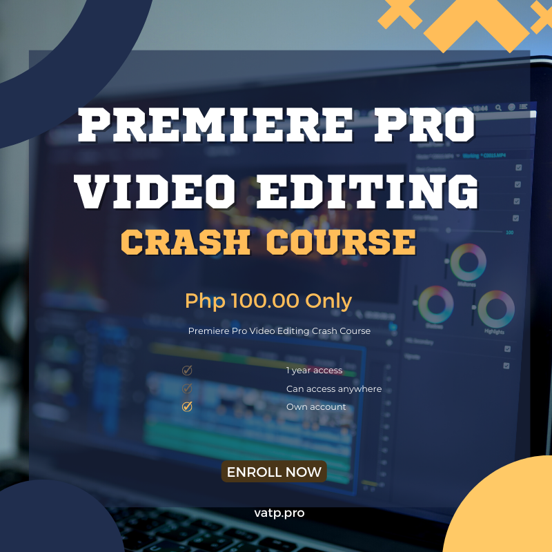 Video Editing – Premiere Pro Crash Course